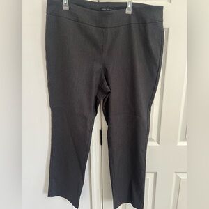 Women's grey striped pants 20W